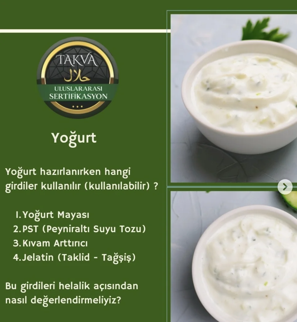TAKVA Sertifikasyon, helal belgelendirme, helal gıda belgelendirme, helal gıda eğitimleri, takvacert instagram